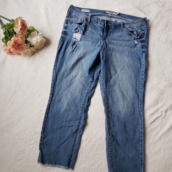 torrid Pants - Torrid boyfriend cropped capri LL